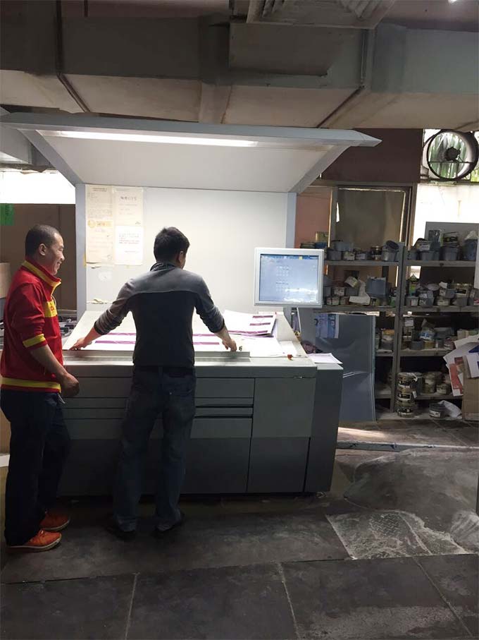 印刷機調(diào)控臺
